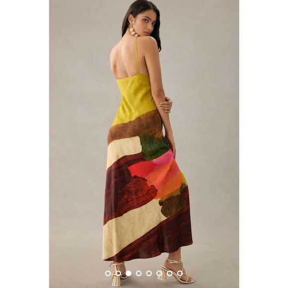 Anthropologie x Bl-nk Slip Dress Size M - Picture 5 of 10